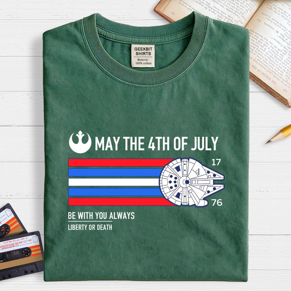 May The 4th Of July Art Print  T-Shirt