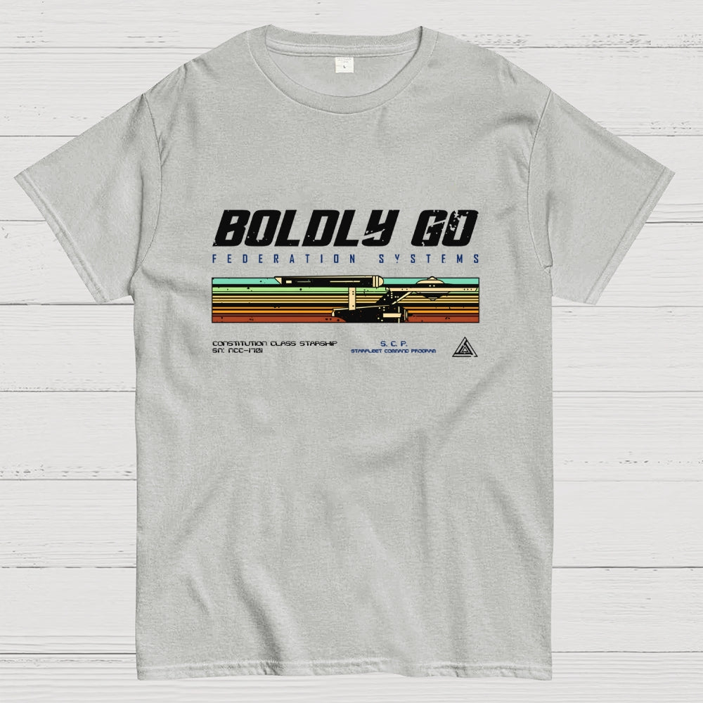 Retro Vintage Starship  T-Shirt