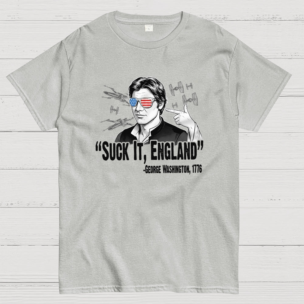 Funny 4th of July Tee Shirt humor fourth independence day George Washington 1776 Art Print Art Print  T-Shirt