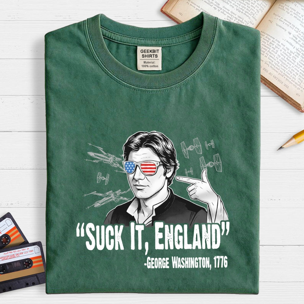 Funny 4th of July Tee Shirt humor fourth independence day George Washington 1776 Art Print Art Print  T-Shirt