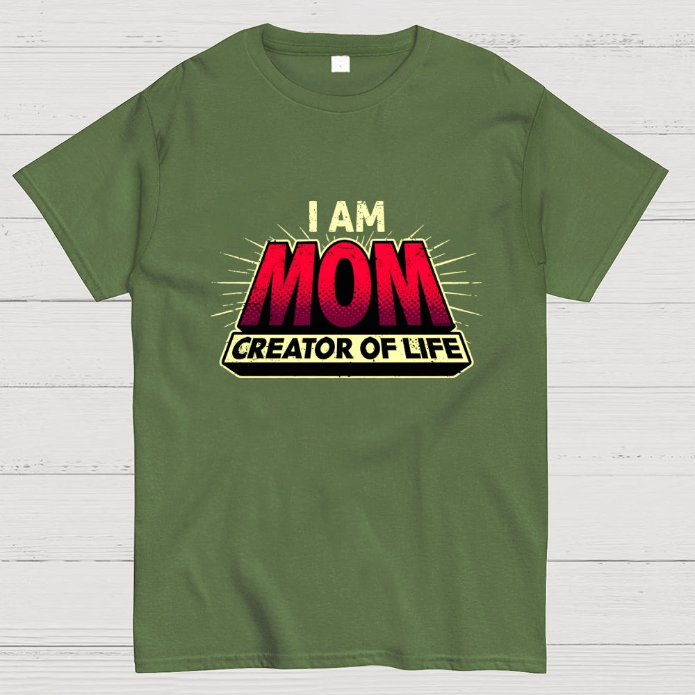 Mom - Creator Of Life  T-Shirt