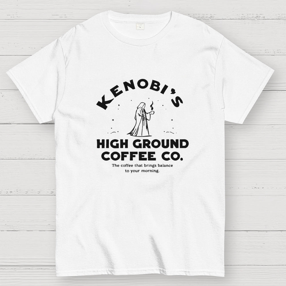 Kenobi's High Ground Coffee Co.  T-Shirt