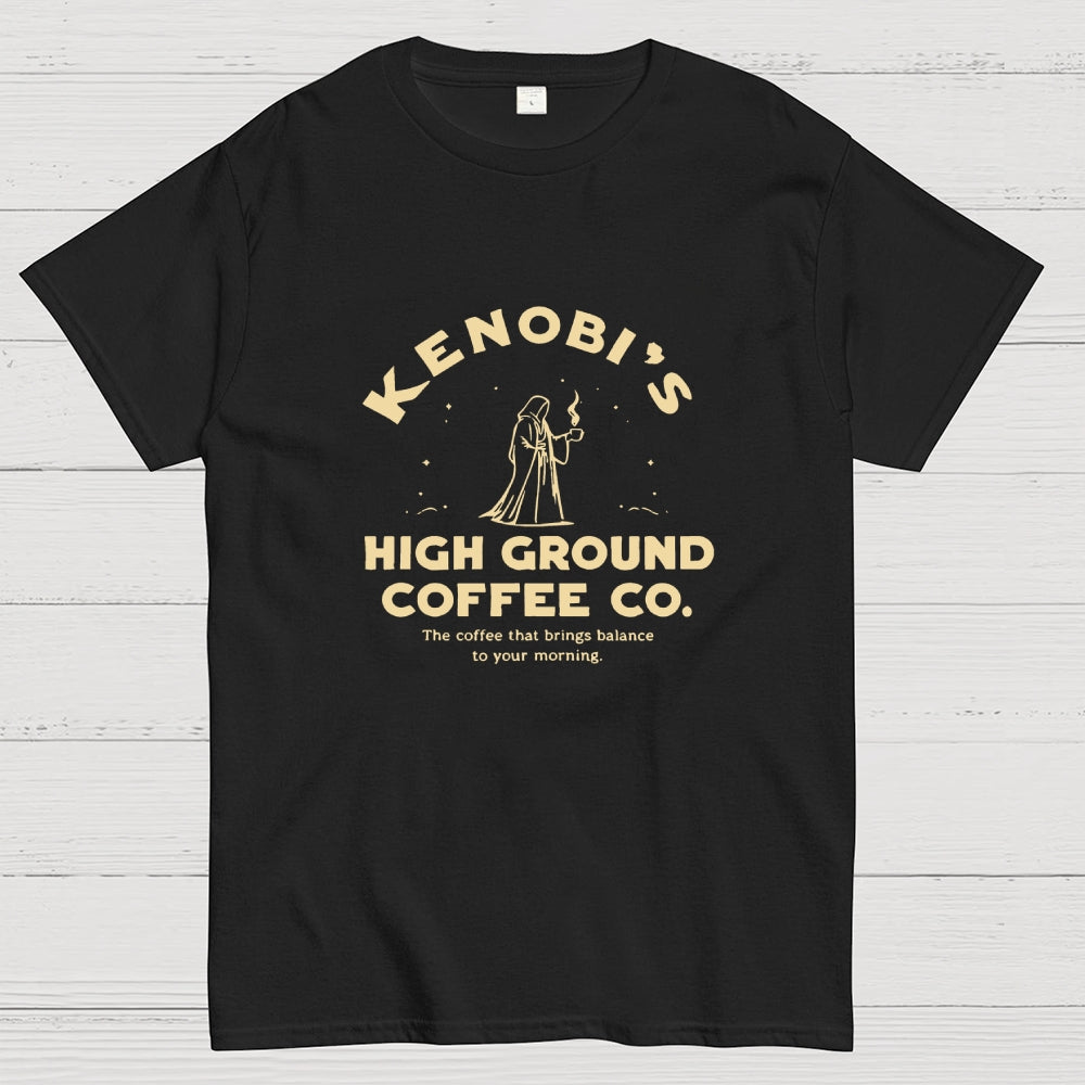 Kenobi's High Ground Coffee Co.  T-Shirt