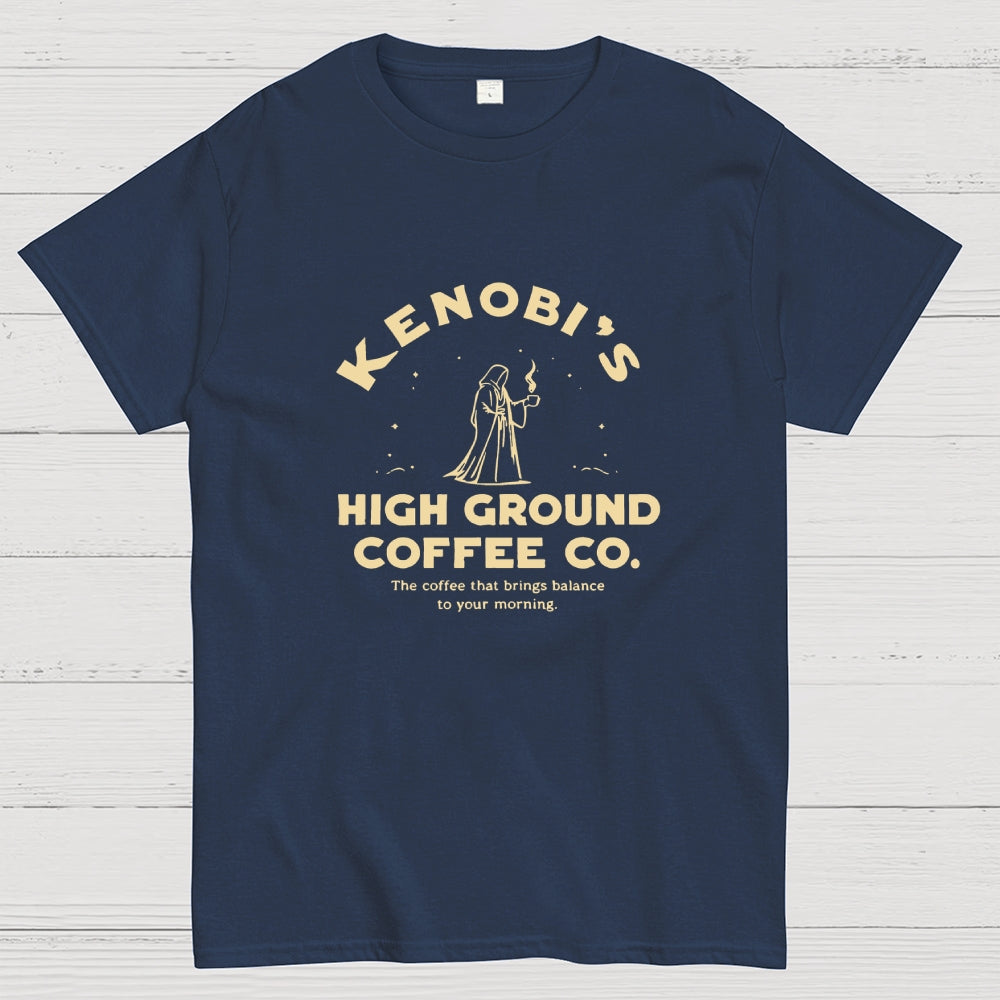 Kenobi's High Ground Coffee Co.  T-Shirt