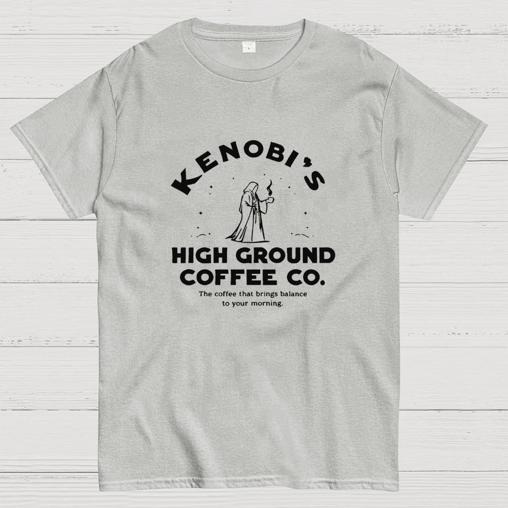 Kenobi's High Ground Coffee Co.  T-Shirt
