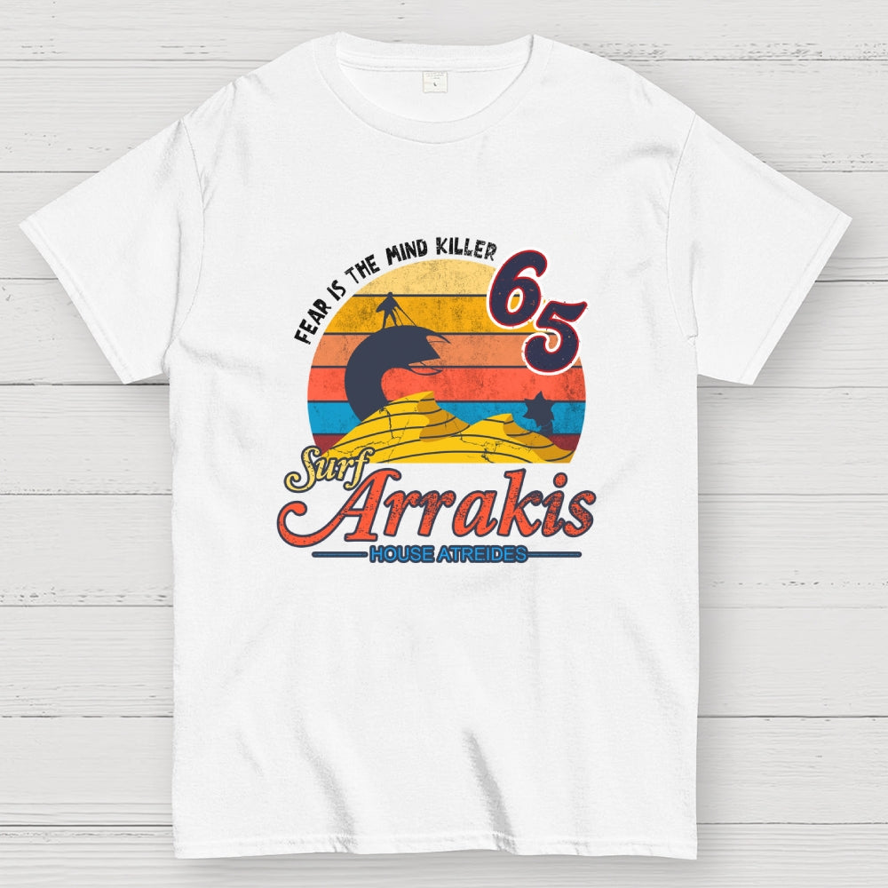 Visit Arrakis-Fear Is The Mind Killer  T-Shirt