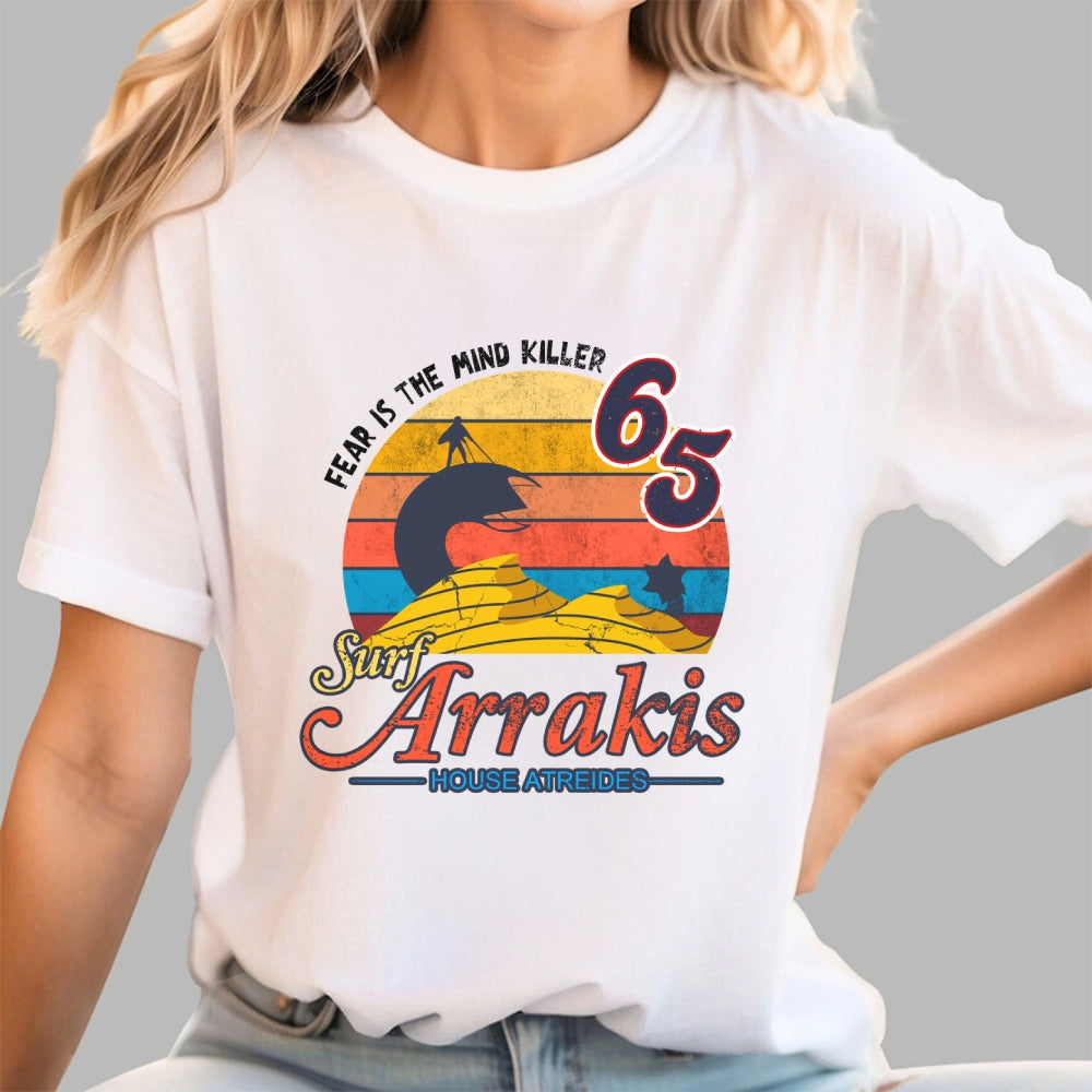 Visit Arrakis-Fear Is The Mind Killer  T-Shirt