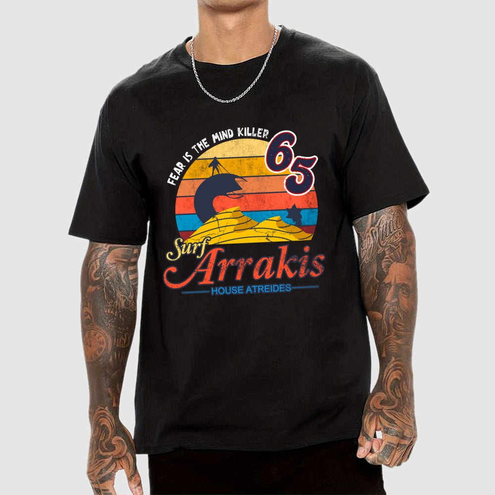 Visit Arrakis-Fear Is The Mind Killer  T-Shirt