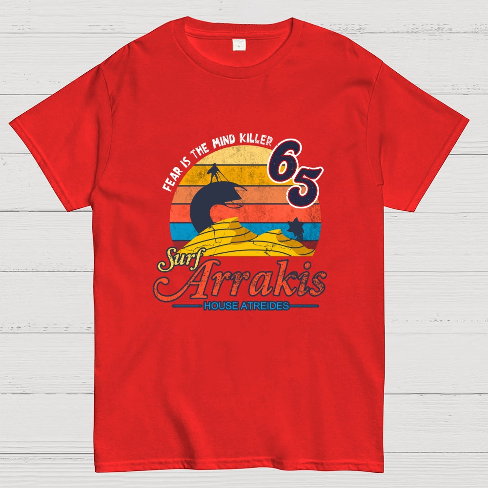 Visit Arrakis-Fear Is The Mind Killer  T-Shirt