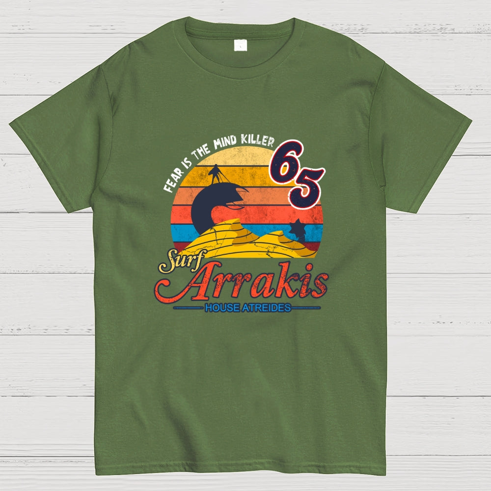 Visit Arrakis-Fear Is The Mind Killer  T-Shirt