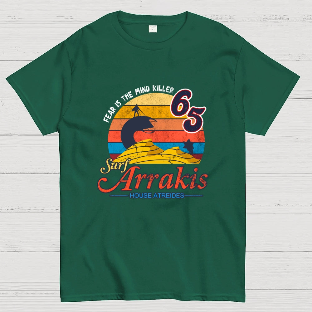 Visit Arrakis-Fear Is The Mind Killer  T-Shirt