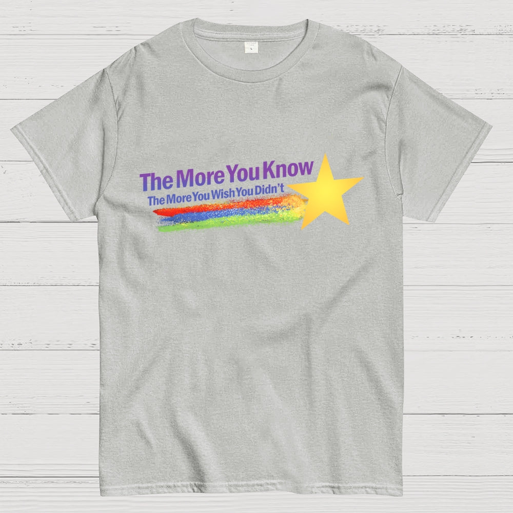 The More You Wish You Didn't...  T-Shirt