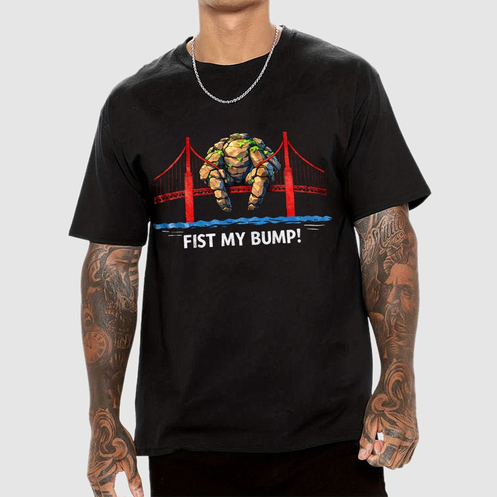 Project Hail Mary Rocky Alien Graphic Fist My Bump Funny Sci-Fi Space  T-Shirt