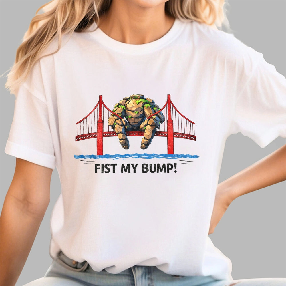Project Hail Mary Rocky Alien Graphic Fist My Bump Funny Sci-Fi Space  T-Shirt