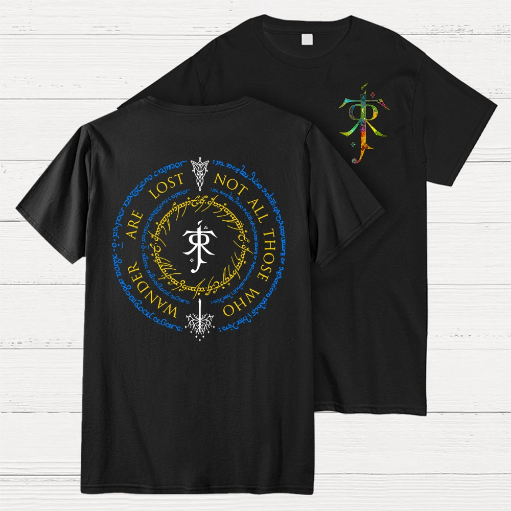 Keeper of Middle-earth Front And Back Printing  T-Shirt