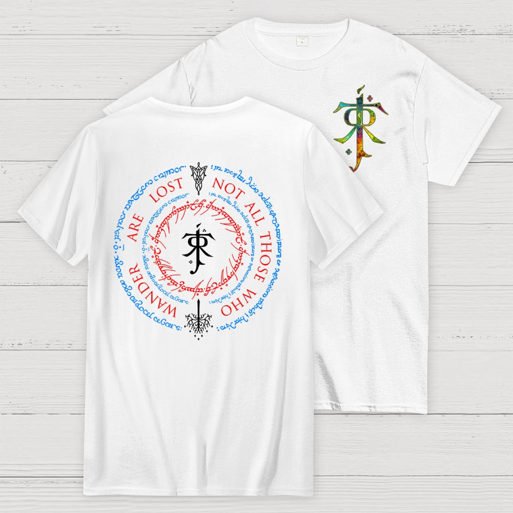 Keeper of Middle-earth Front And Back Printing  T-Shirt
