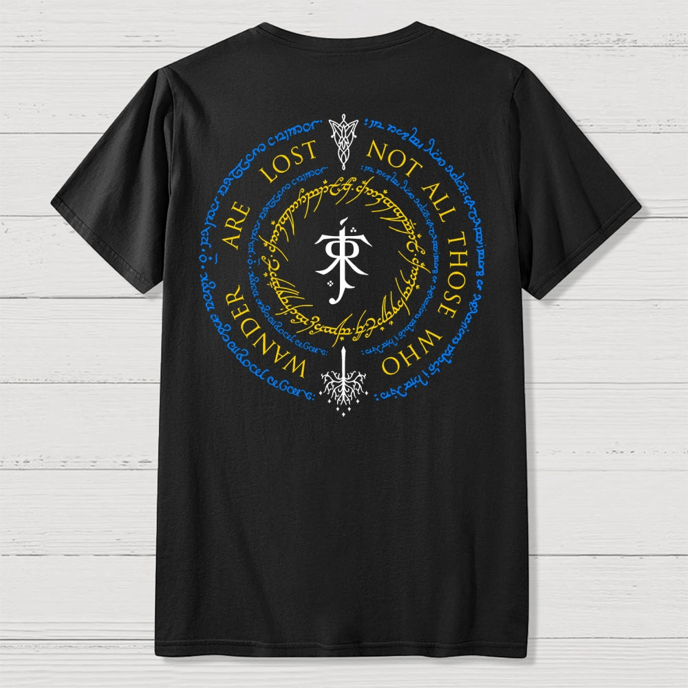 Keeper of Middle-earth Front And Back Printing  T-Shirt
