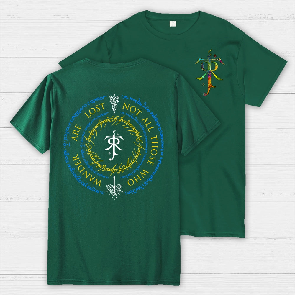 Keeper of Middle-earth Front And Back Printing  T-Shirt