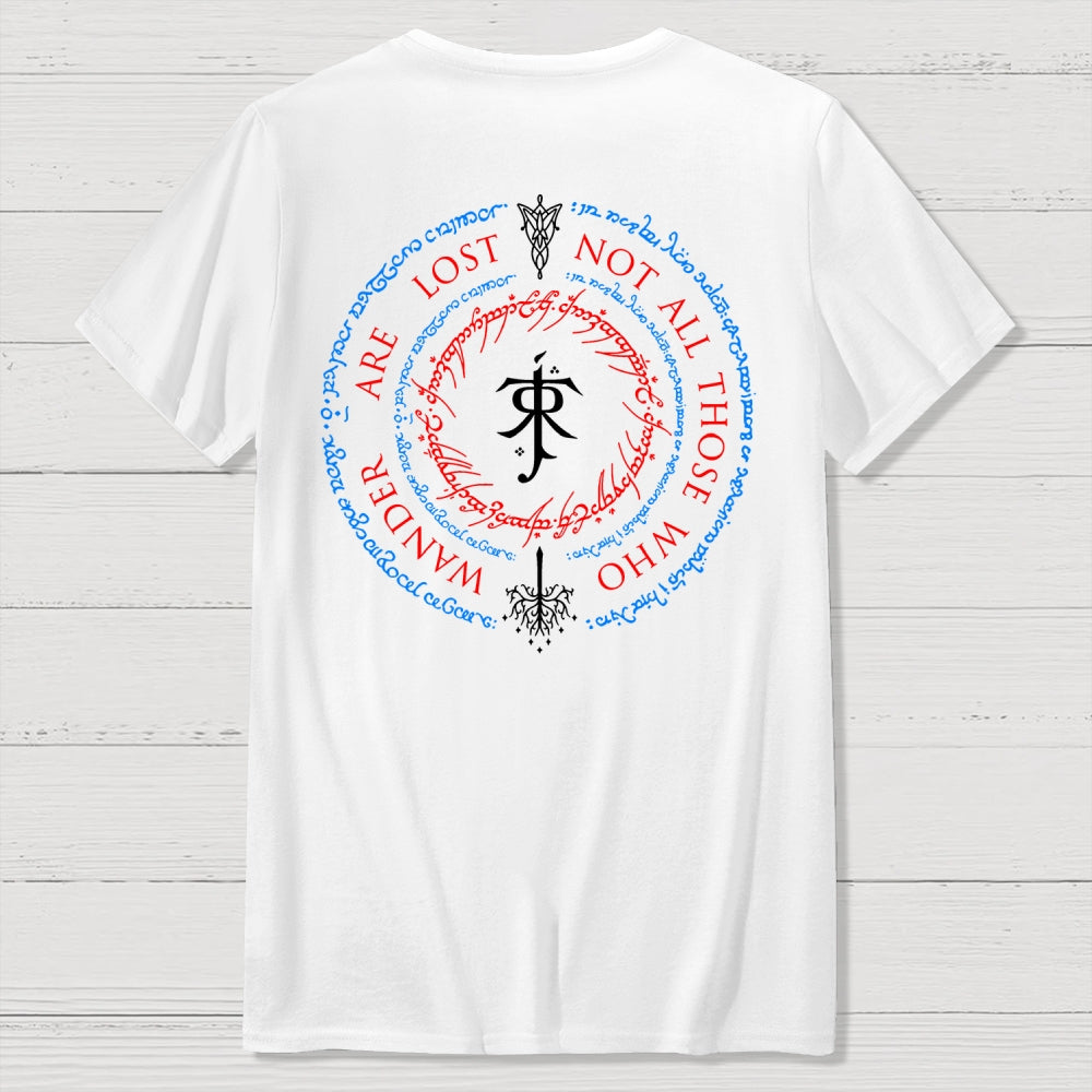 Keeper of Middle-earth Front And Back Printing  T-Shirt