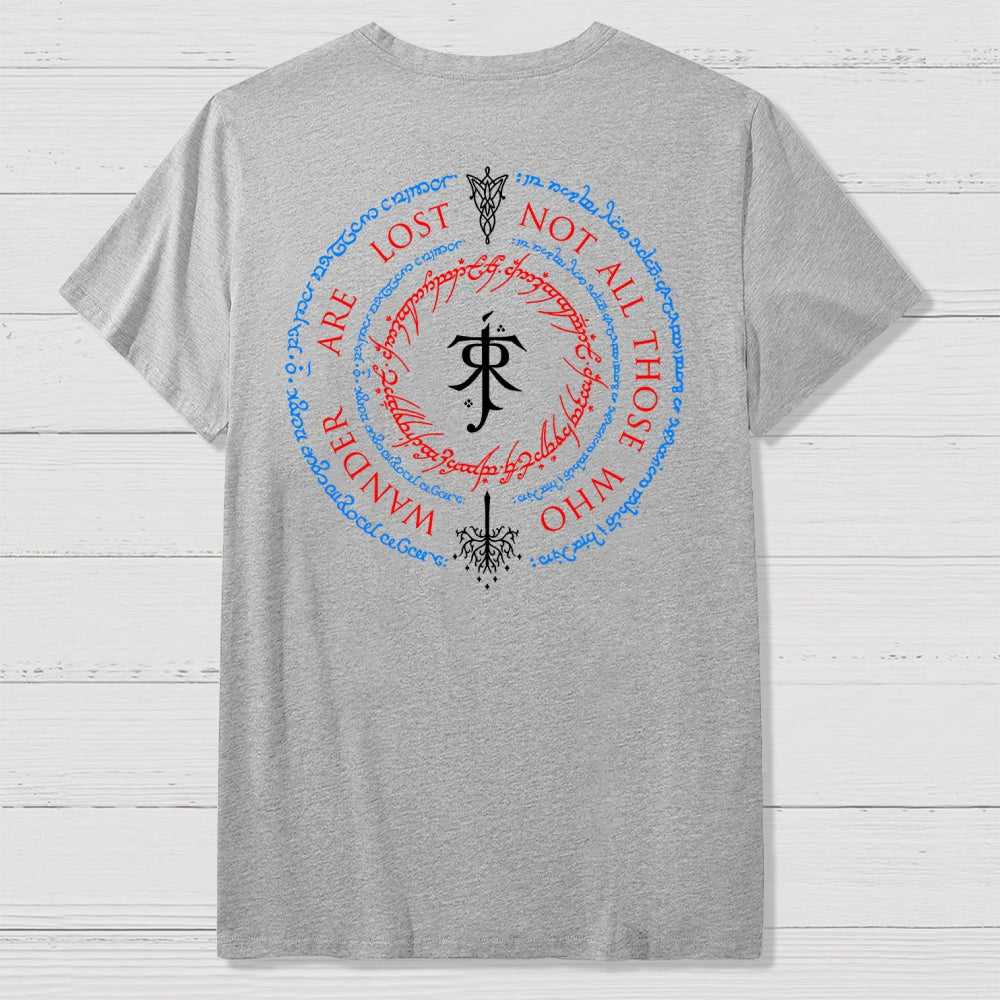 Keeper of Middle-earth Front And Back Printing  T-Shirt