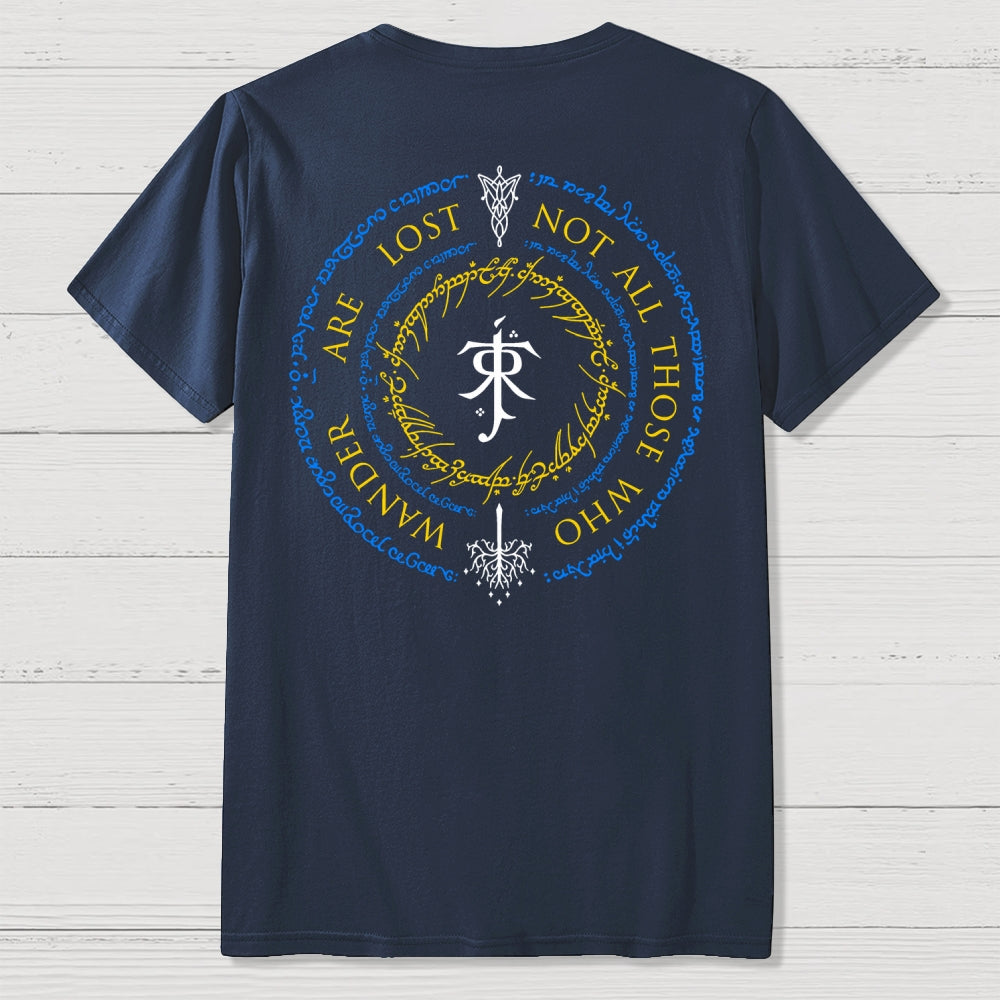 Keeper of Middle-earth Front And Back Printing  T-Shirt