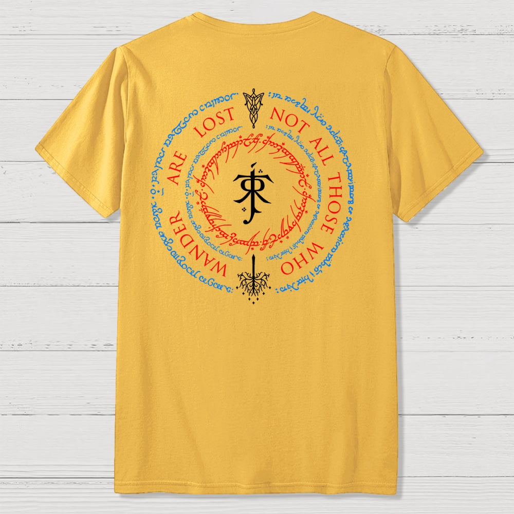 Keeper of Middle-earth Front And Back Printing  T-Shirt