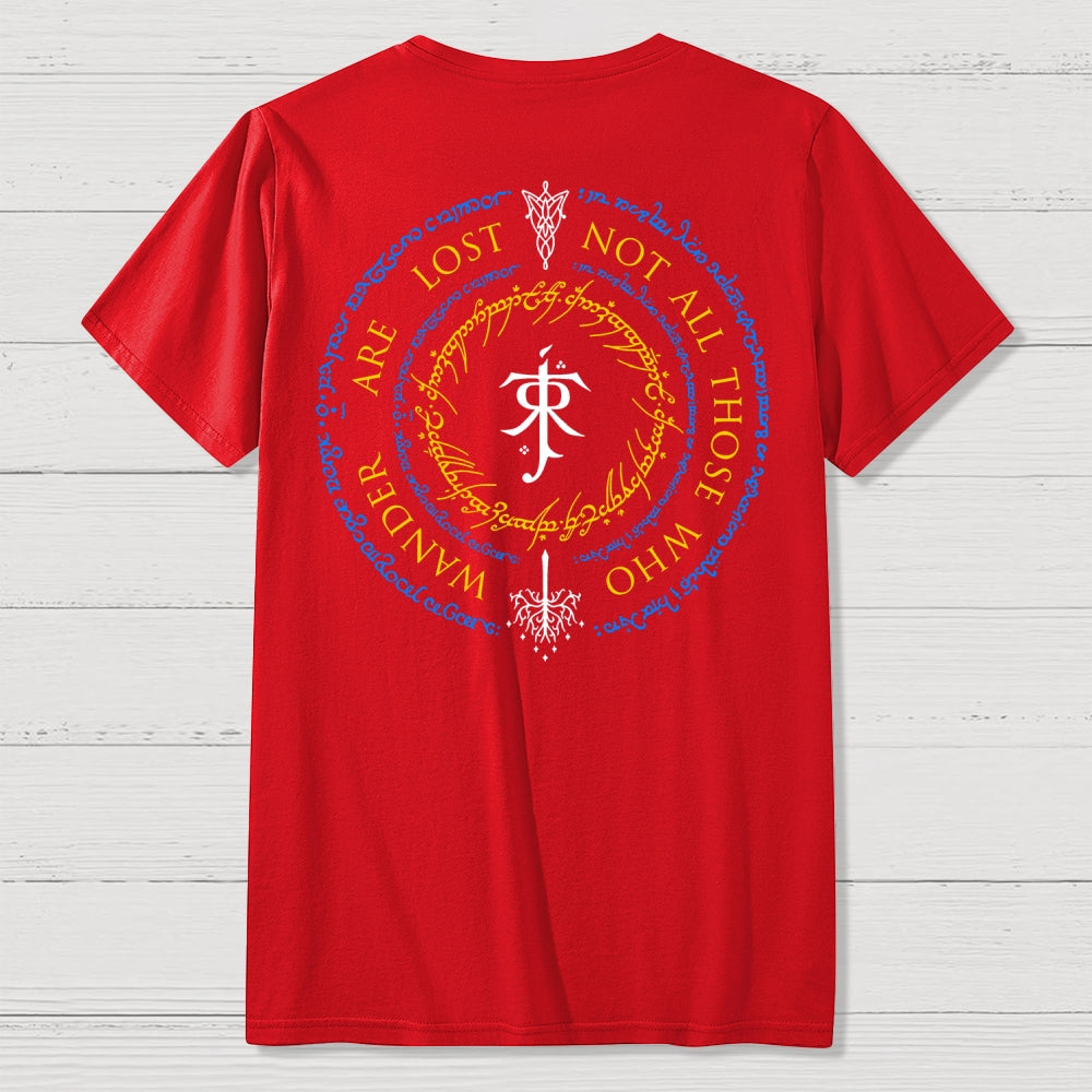 Keeper of Middle-earth Front And Back Printing  T-Shirt