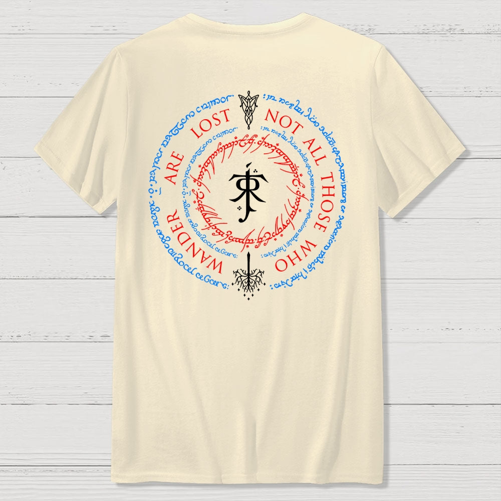 Keeper of Middle-earth Front And Back Printing  T-Shirt