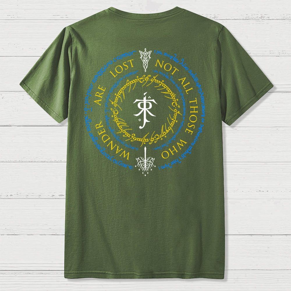 Keeper of Middle-earth Front And Back Printing  T-Shirt