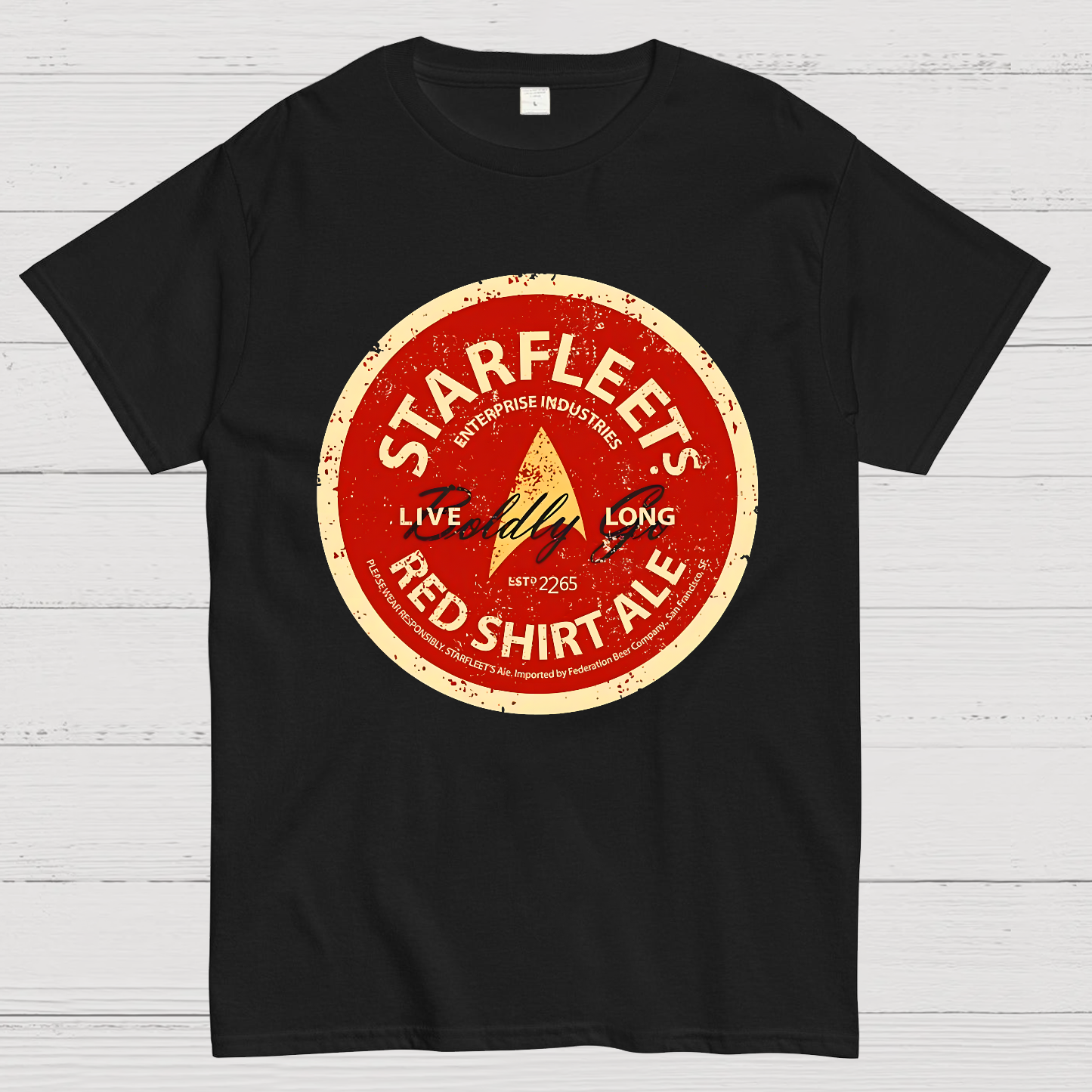Starfleet's Red Shirt Ale  T-Shirt