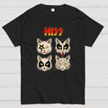 HISS – Vintage Funny Rock Cat  T-Shirt