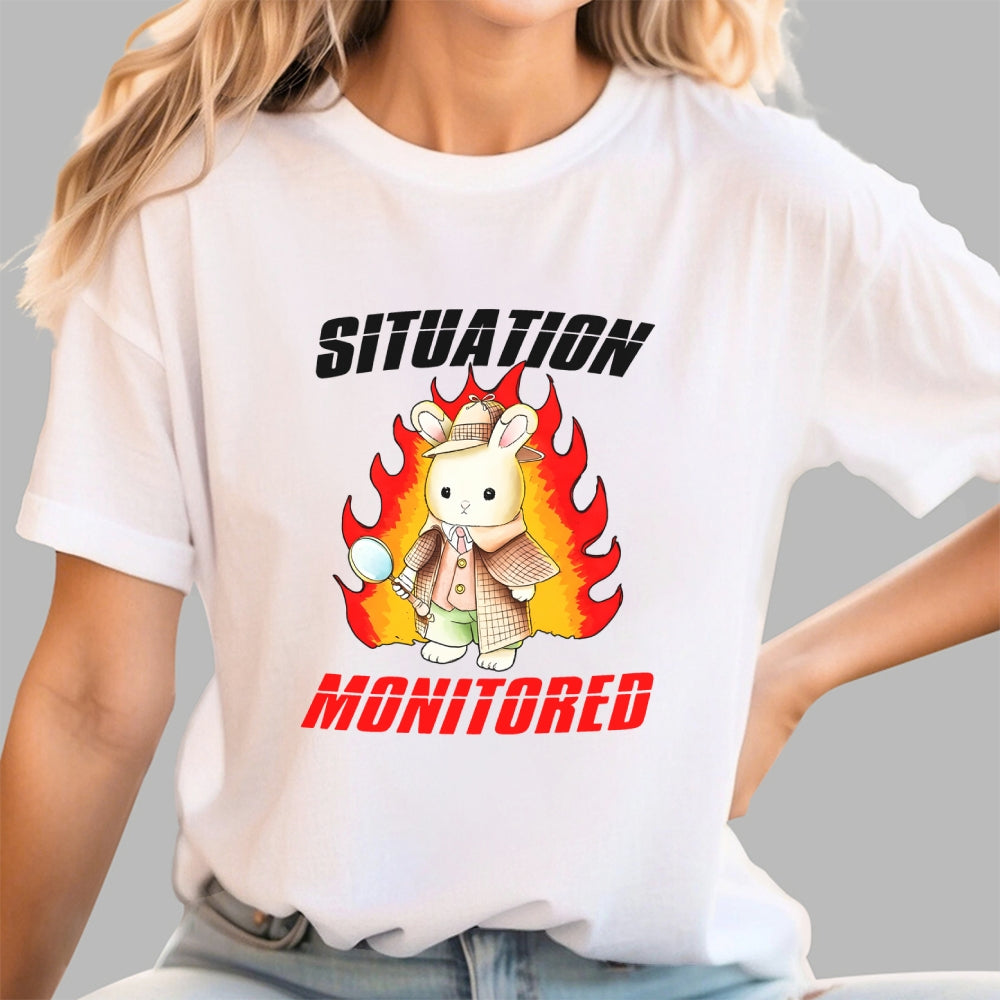 I'm Monitoring The Situation Funny  T-Shirt