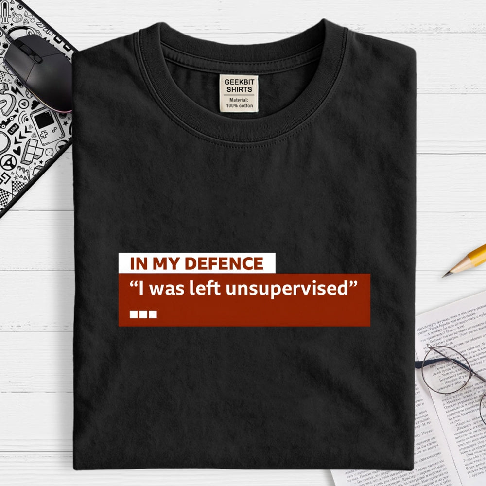 In My Defence News  T-Shirt