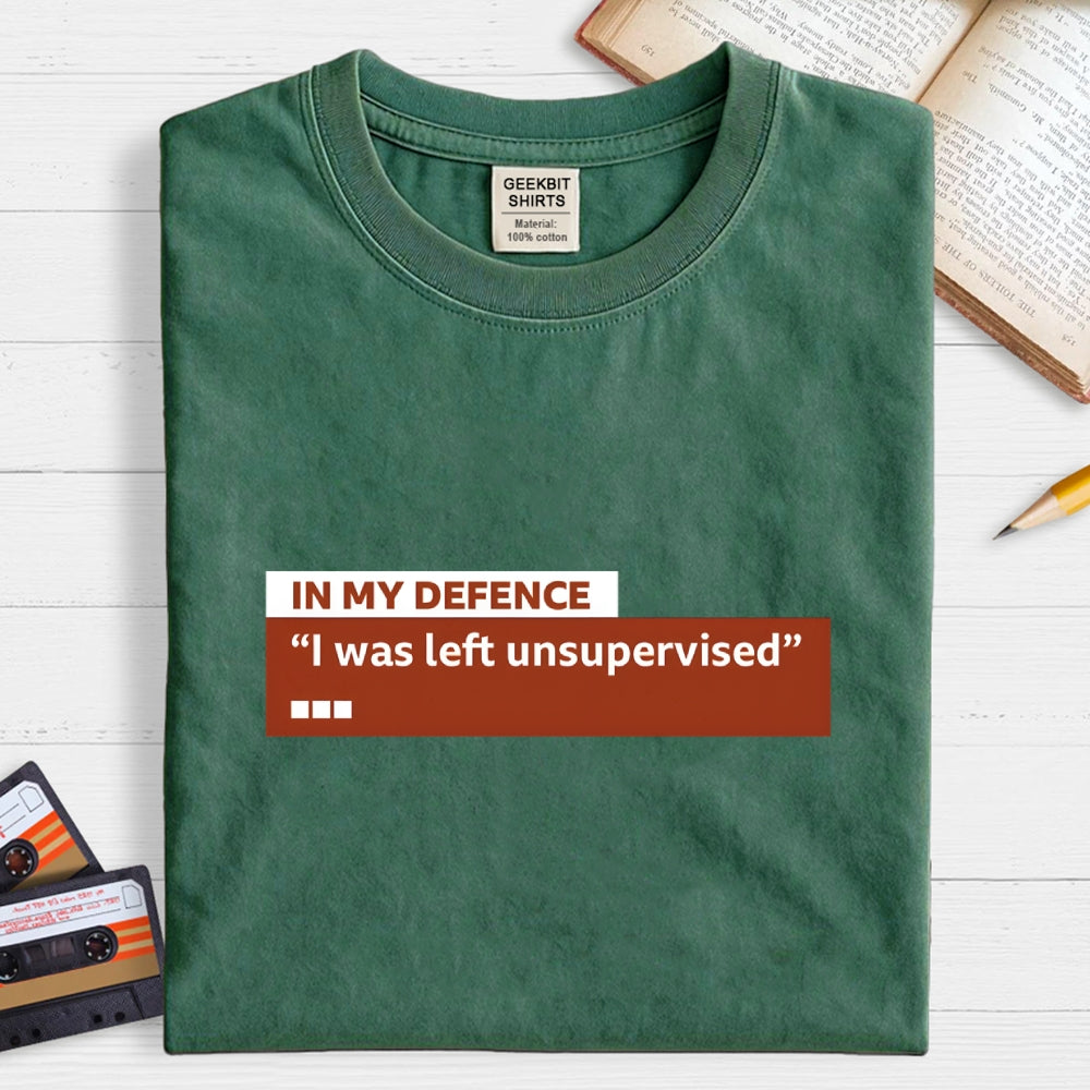 In My Defence News  T-Shirt