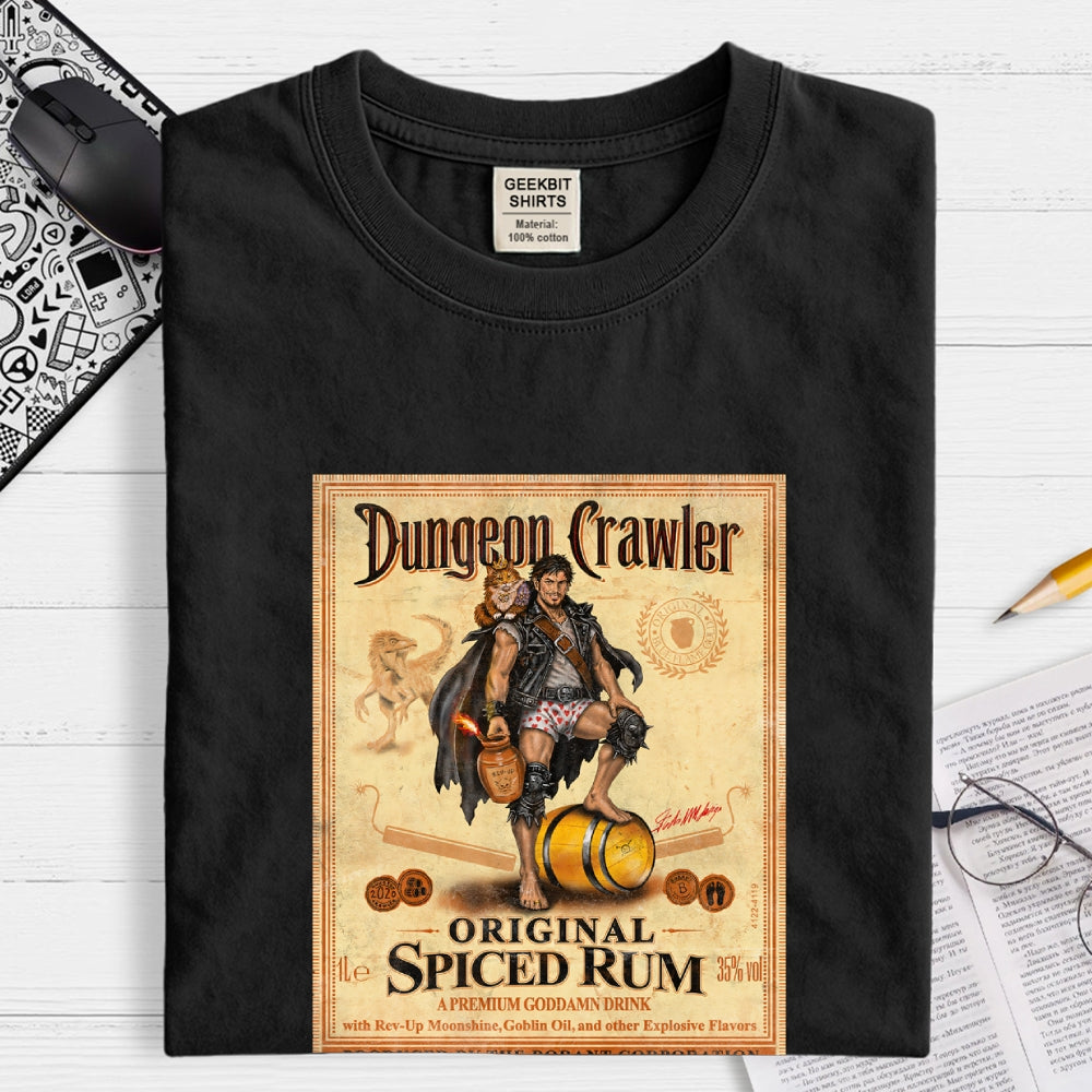 Dungeon Crawler - Spiced Rum  T-Shirt