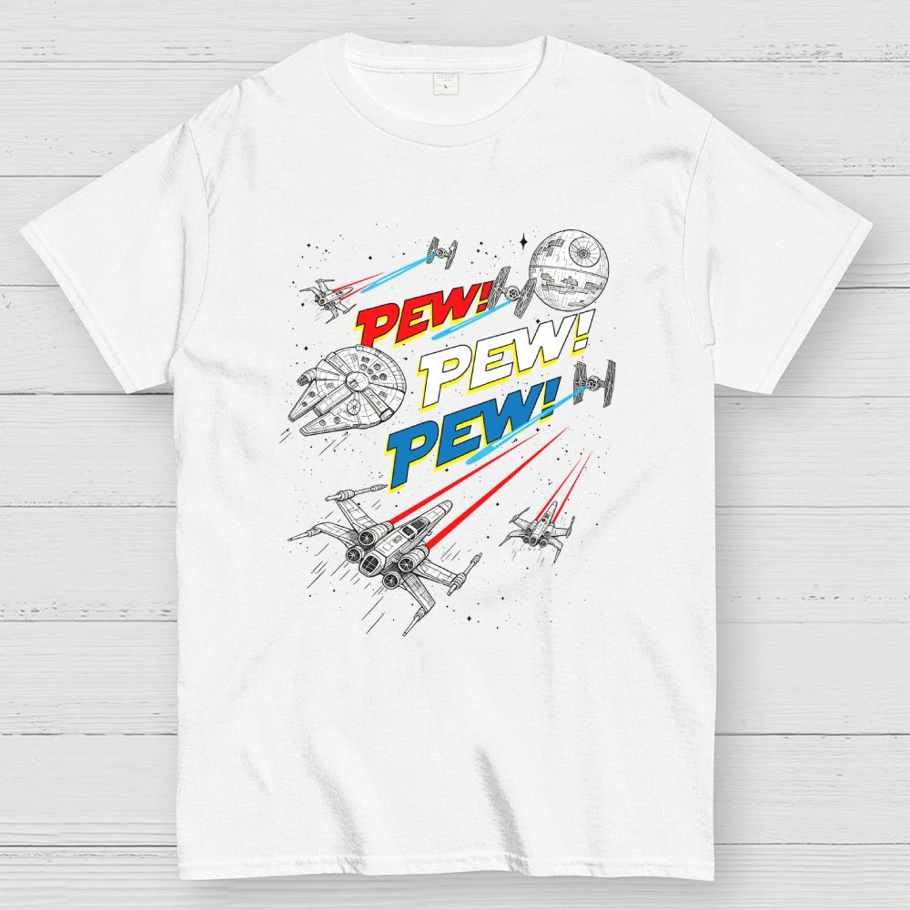 Pew Pew Pew Galaxy Patrol  T-Shirt