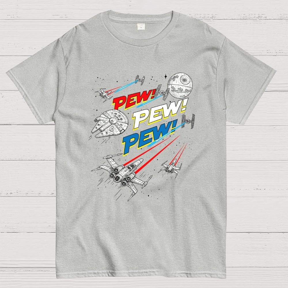 Pew Pew Pew Galaxy Patrol  T-Shirt