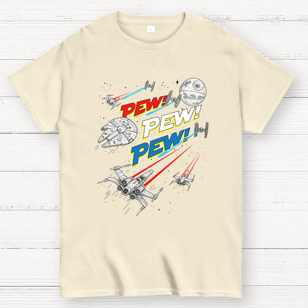 Pew Pew Pew Galaxy Patrol  T-Shirt