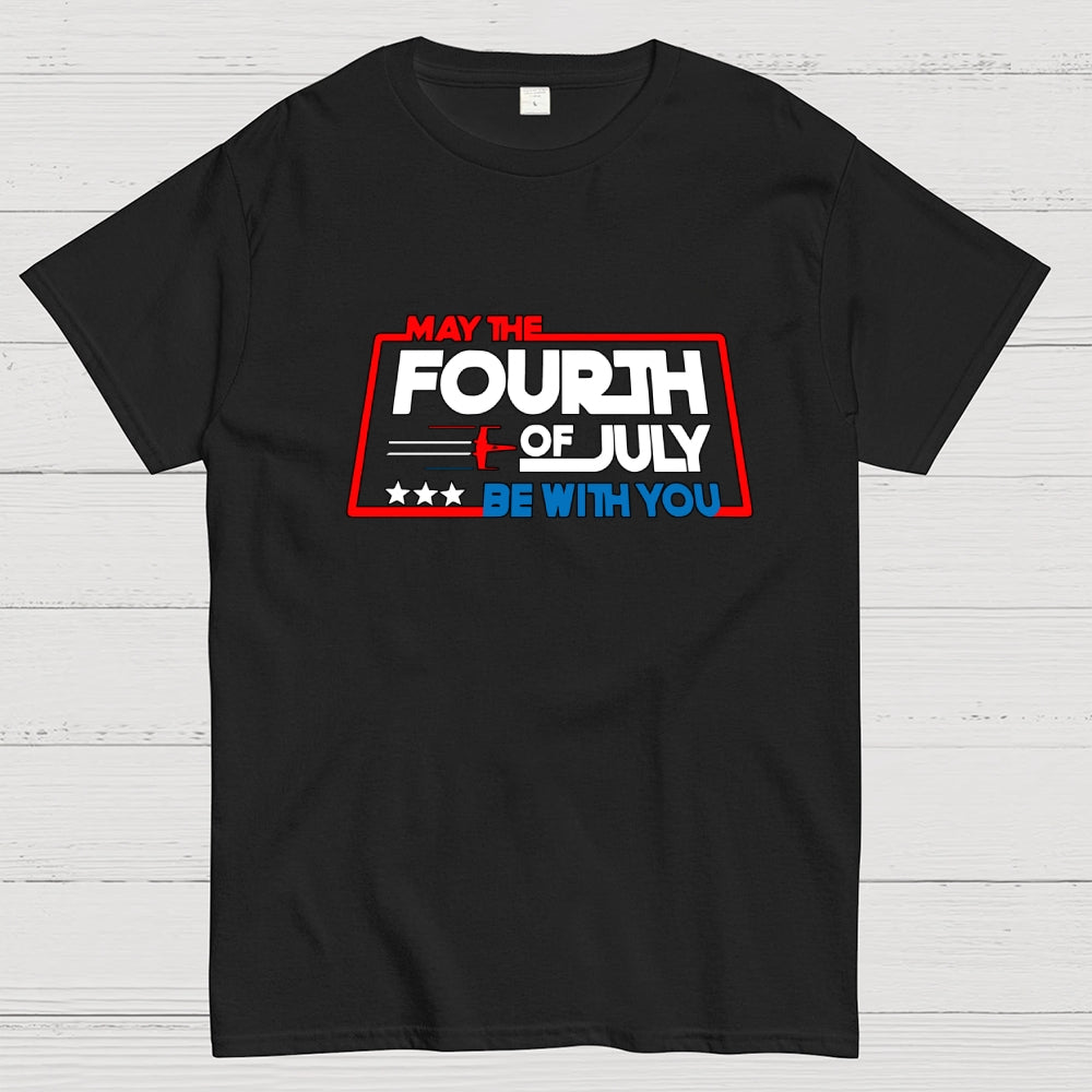May the 4th of July be with you  T-Shirt