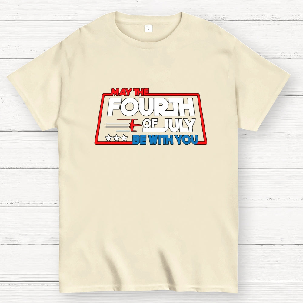 May the 4th of July be with you  T-Shirt