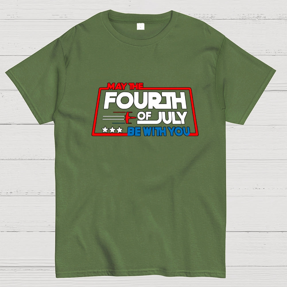 May the 4th of July be with you  T-Shirt