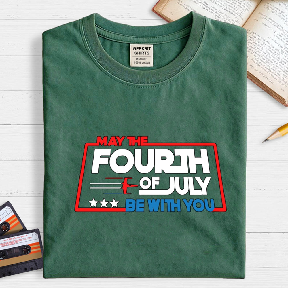 May the 4th of July be with you  T-Shirt