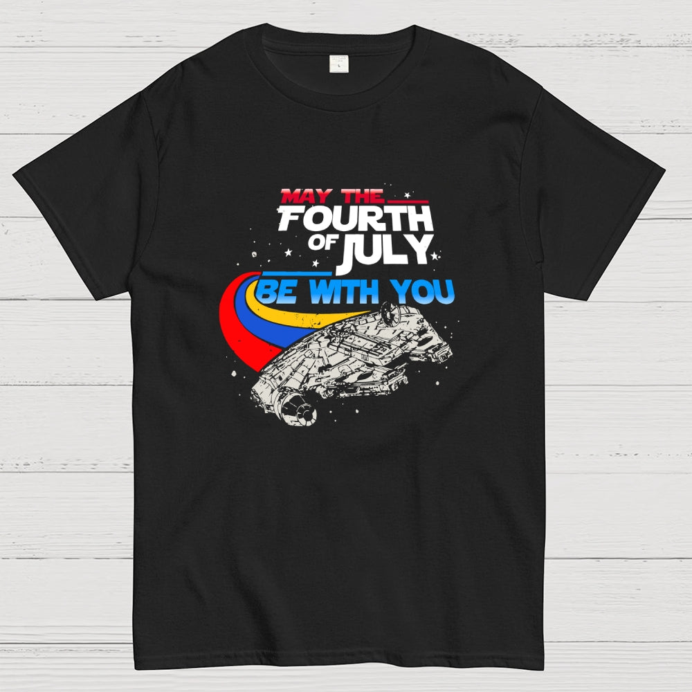 May the 4th of July be with you  T-Shirt