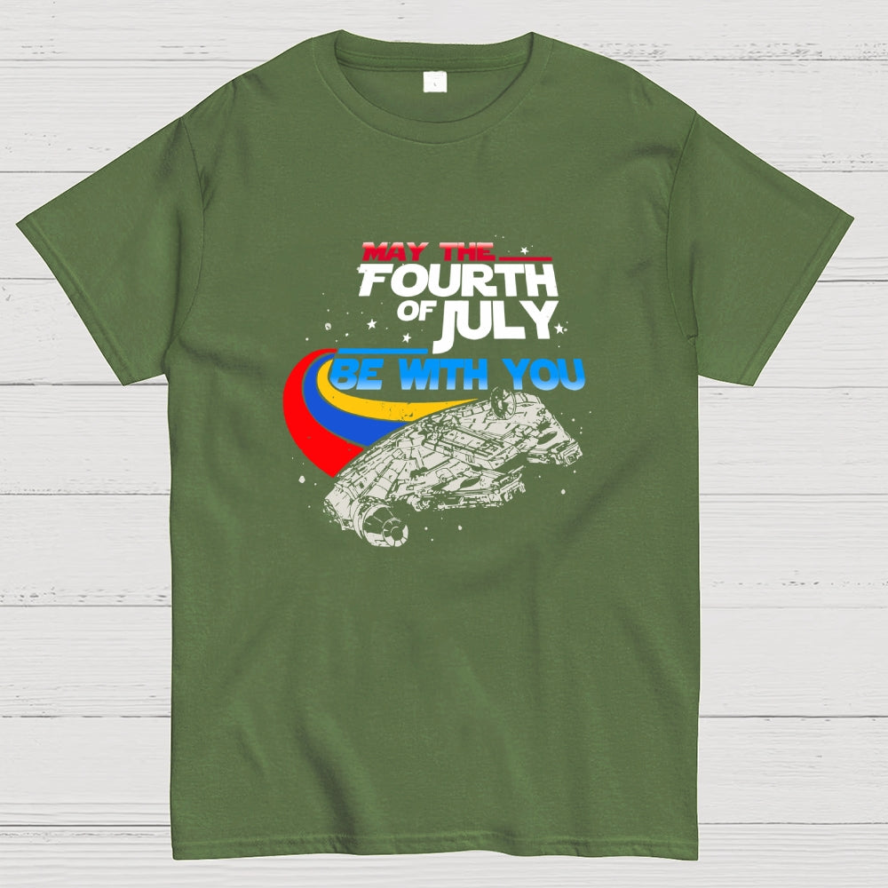 May the 4th of July be with you  T-Shirt