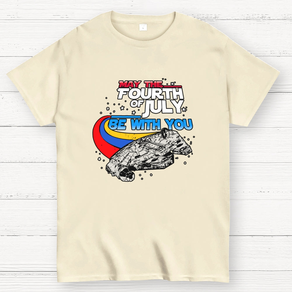 May the 4th of July be with you  T-Shirt
