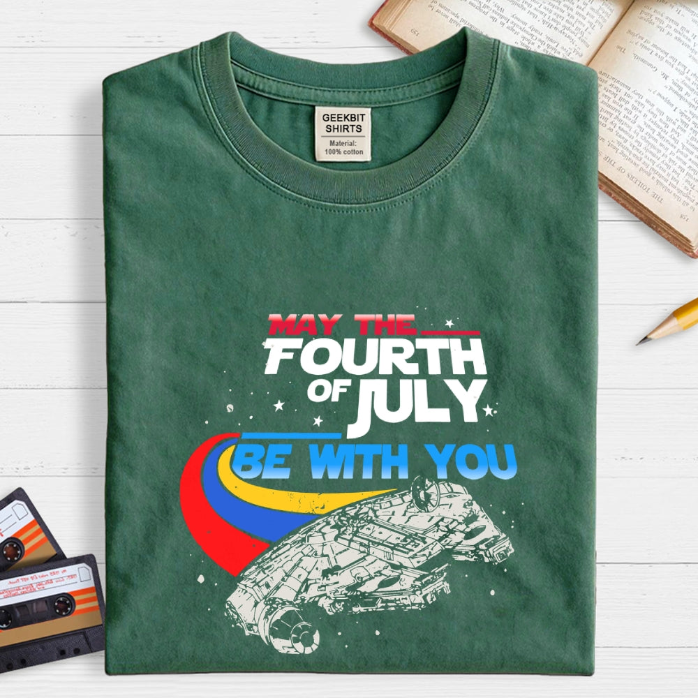 May the 4th of July be with you  T-Shirt