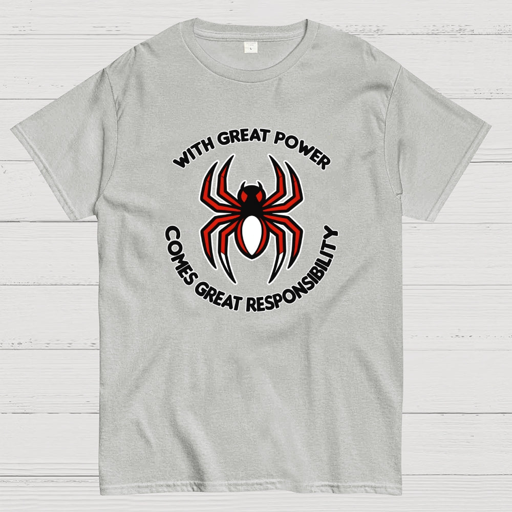 With Great Power Comes Great Responsibility Art Print  T-Shirt