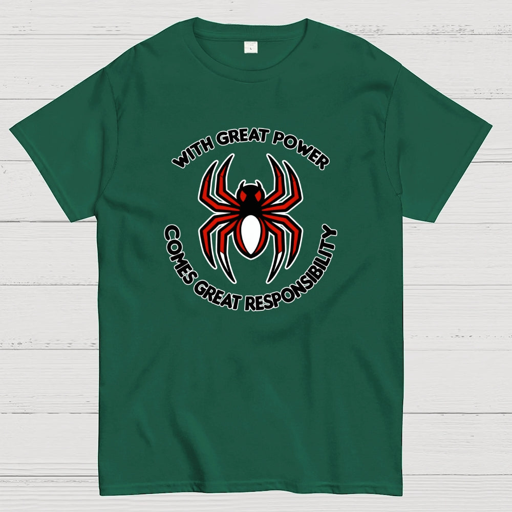 With Great Power Comes Great Responsibility Art Print  T-Shirt