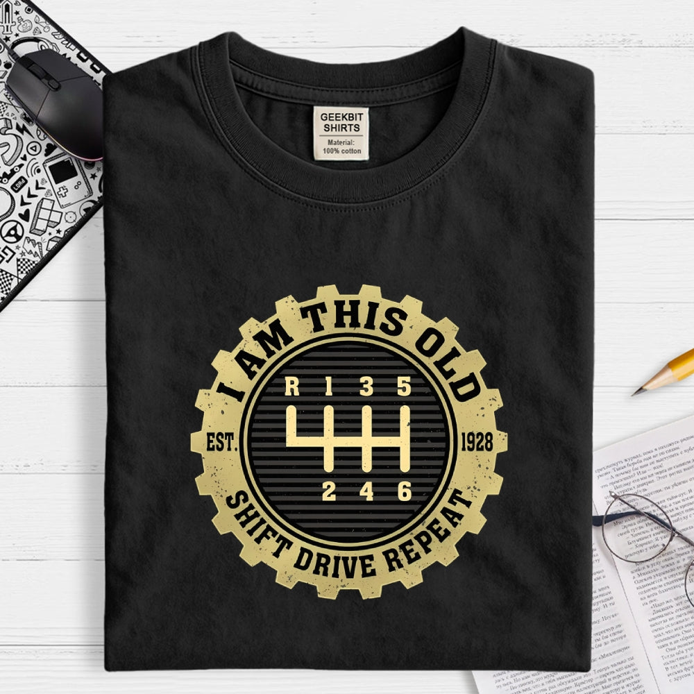 Old School Manual  T-Shirt
