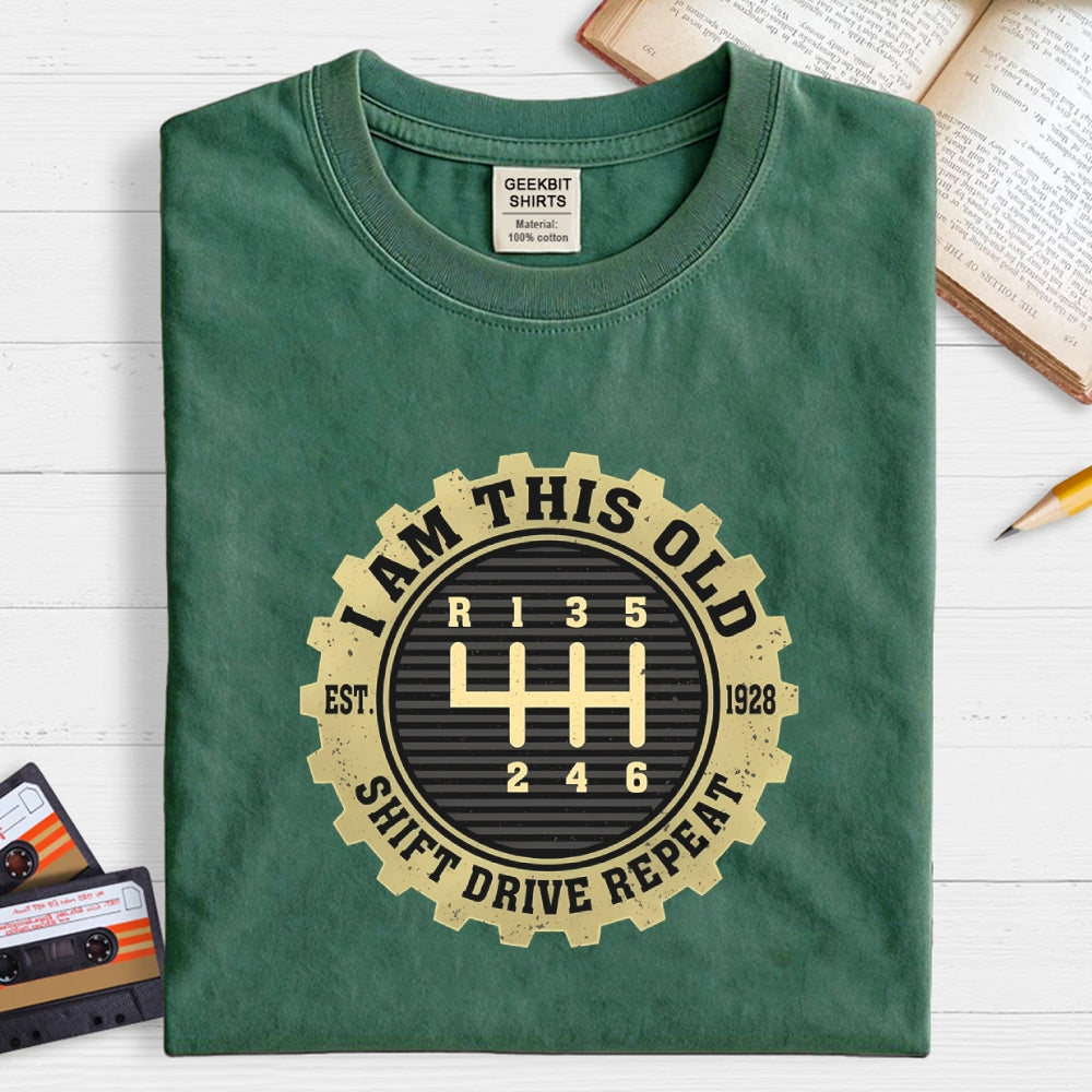 Old School Manual  T-Shirt